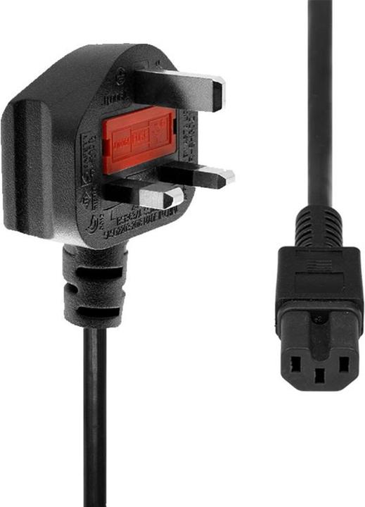 Produktbild ProXtend Power Cord UK to C15 1M Black (1 m)