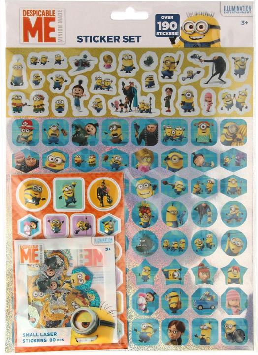 Produktbild Aufkleber-Set Minions, 190-tlg.