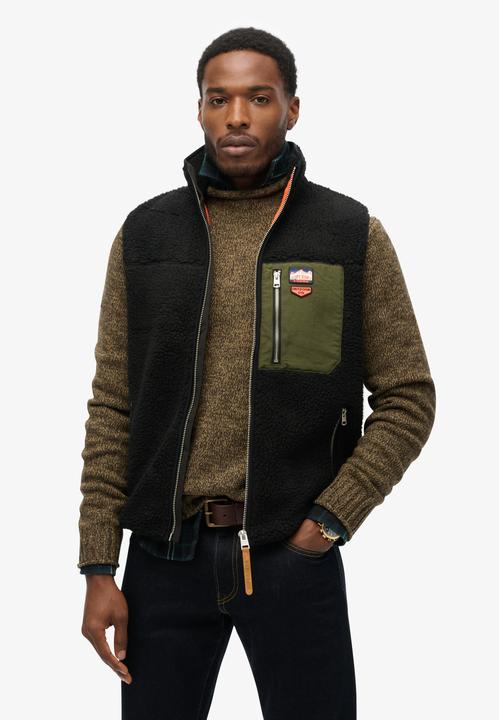 Produktbild Superdry Vintage Retro Fleeceweste (L)