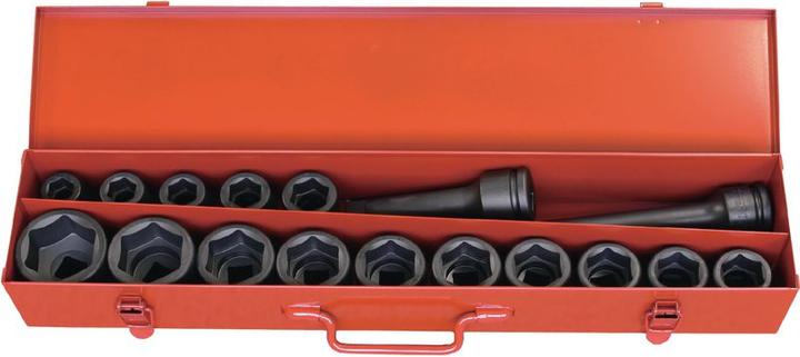 Produktbild Koken Schlagkopfsatz KO-KEN 16245M 3 (32 mm, 19 mm, 24 mm, 50 mm, 41 mm, 22 mm, 33 mm, 21 mm, 27 mm, 35 mm, 46 mm, 30 mm, 38 mm, 29 mm, 36 mm)