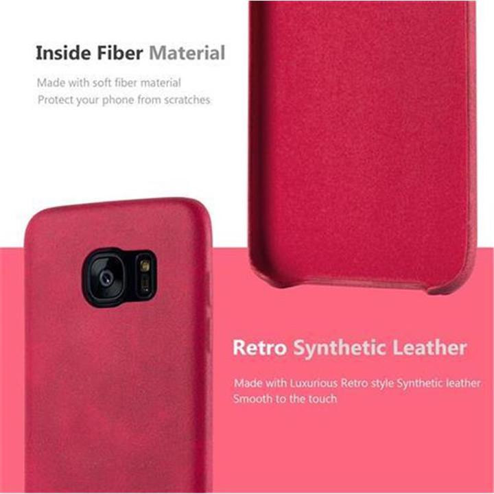 Immagine prodotto Cadorabo Copertina rigida in similpelle con struttura (Samsung Galaxy S7 Edge)