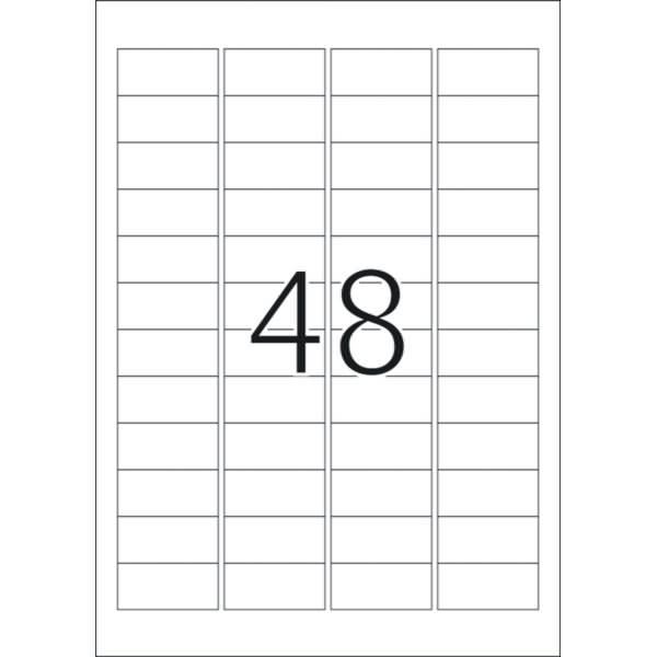 Actual product image HERMA A4 correction and cover labels