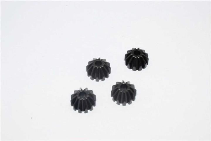 Actual product image GPM steel bevel gear small black (4 pcs.) tamiya tt02/tt02b