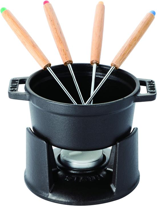 Staub Mini Fondueset 6 teilig (Schokoladenfondue)