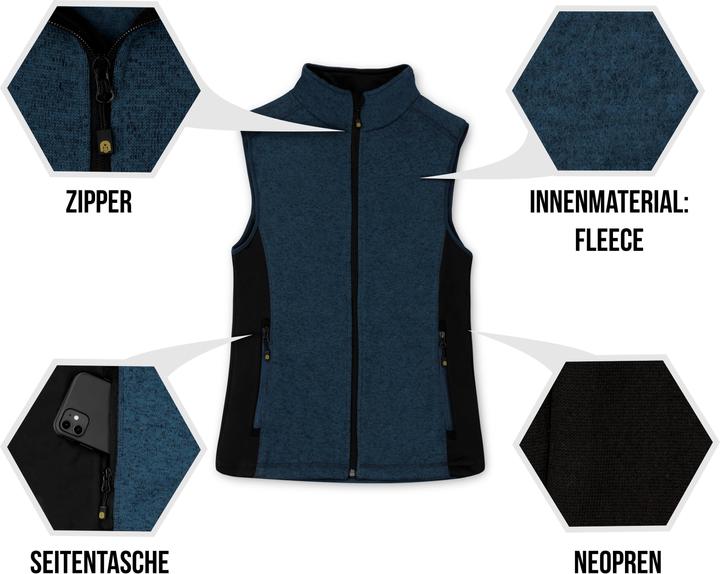 Produktbild Normani Damen Strickweste „Kashechewan“ - 8831 (L)