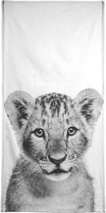 Immagine prodotto Juniqe Lion Cub II Classic - Lions (70 x 140 cm)