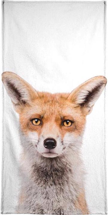 Actual product image Juniqe Fox - Foxes (70 x 140 cm)