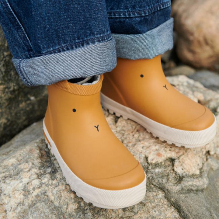 Actual product image Liewood Jesse Thermo rain boots Golden (22)
