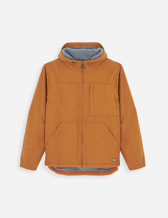 Immagine prodotto Dickies Giacca D'Anatra Con Cappuccio Foderata Di Sherpa, Anatra Marrone (M)