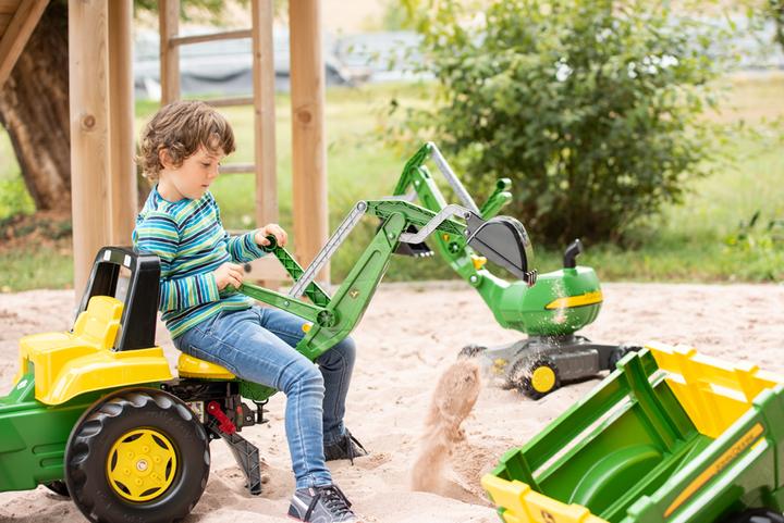 Produktbild Rolly Toys Backhoe mit Frontlader und Heckbagger
