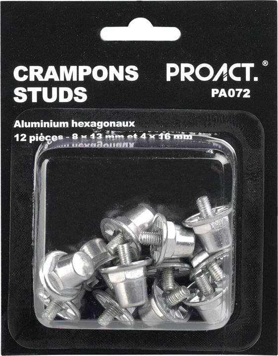 Actual product image Proact Box of 12 Hexagonal Aluminium Cleats