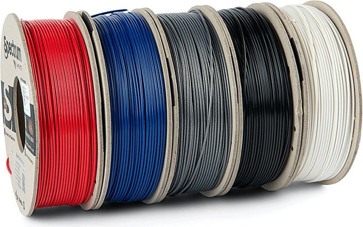 Immagine prodotto Filamento ASA 5 Confezioni 1,75 mm (ASA, 1.75 mm, 1250 g, Bianco)