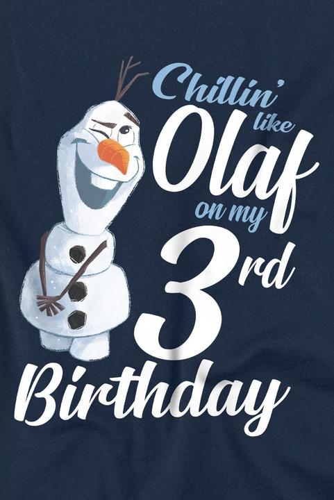 Immagine prodotto Disney Frozen Chillin Like Olaf Maglietta Terzo Compleanno Bambini (152, 158)