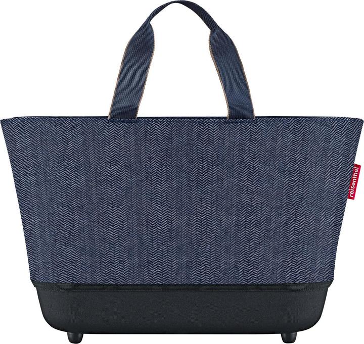 reisenthel Tasche Shoppingbasket Herringbone Dark Blue