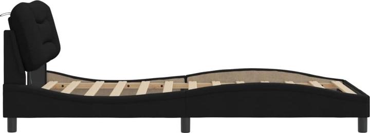 Actual product image VidaXL Bed frame with LED fabric (100 x 200 cm)