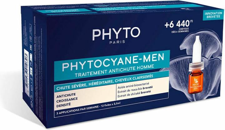 Immagine prodotto Phyto Phytocyane uomo anti-caduta dei capelli 12x5ml (42 ml)