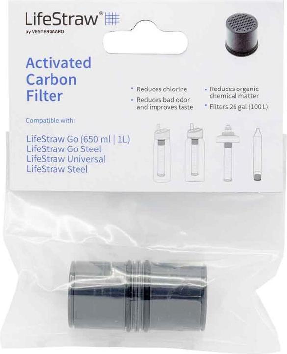 Productafbeelding LifeStraw Actieve-koolcapsules voor Steel and Go 2-traps (2 x)