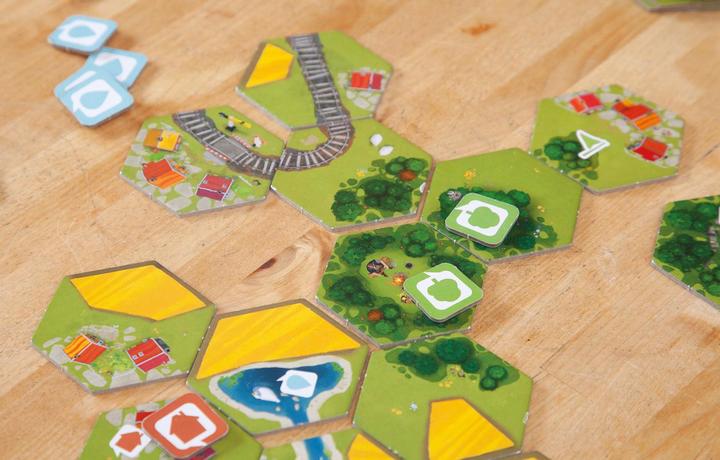 Actual product image Pegasus Village Romance Board Game, d/f/i (French, German, Italian)