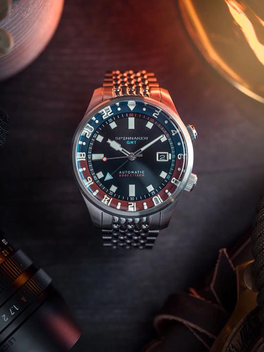 Immagine prodotto Spinnaker SP-5121-55 Bradner GMT (Orologio da polso analogico)
