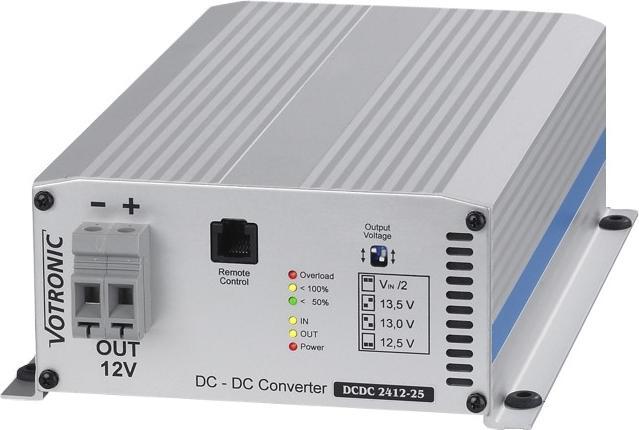 Image du produit Votronic 3332 Convertisseur DC/DC 2412-25 24V vers 12,5V,13V, 13,5V""