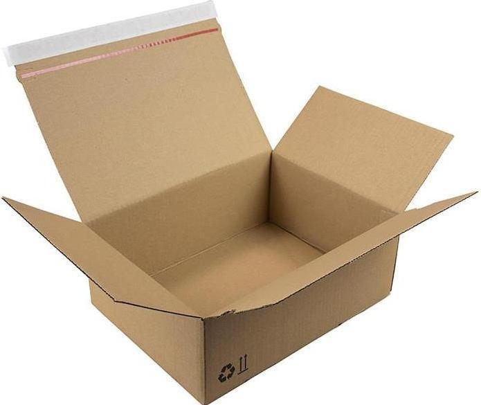 Produktbild Transpak Automatikkarton 1-wellig Automatikboden Masse 310x230x110mm SK A5 Qualtität 1.20B braun braun (20 x)