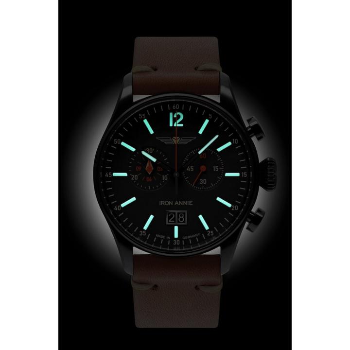 Actual product image Iron Annie 5184-2 Flight Control Chronograph 42 mm (Chronograph, 42 mm)