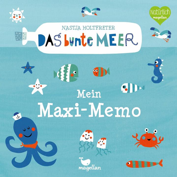 La mer colorée - Mon maxi-mémo (Allemand)