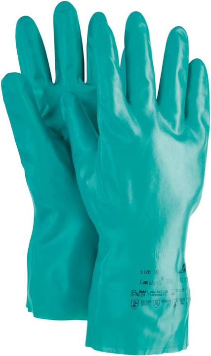 Actual product image KCL Glove Camatril 730, 310 mm, size 9, green (9)