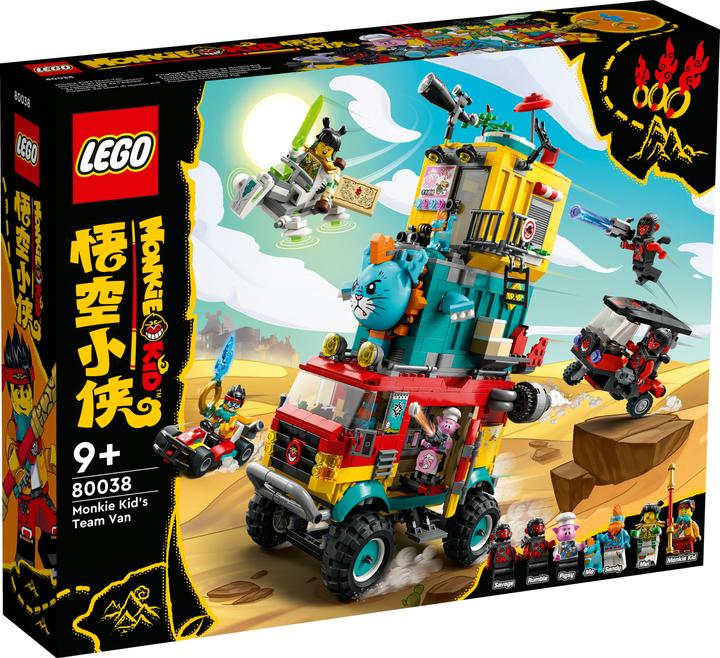 Actual product image LEGO Monkie Kid Monkie Kids Team Transporter (80038, LEGO Monkie Kid)