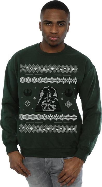 Immagine prodotto Star Wars Christmas Darth Vader Fair Isle Felpa Uomo (L)