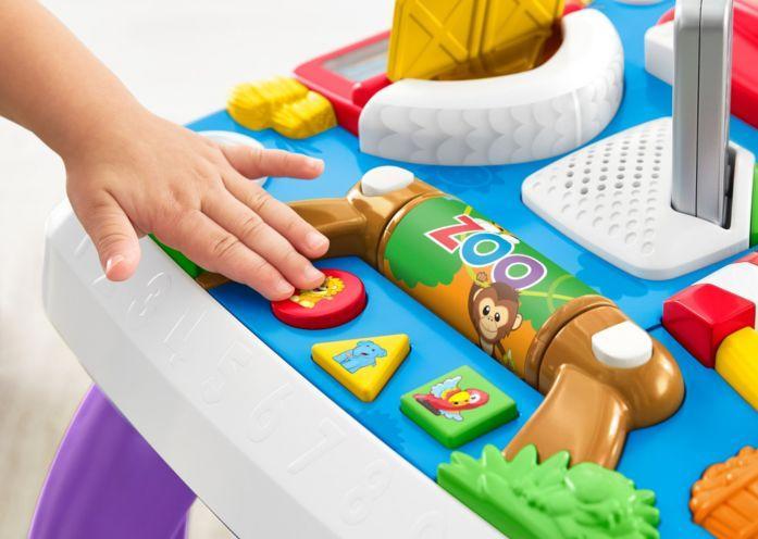 Image du produit Fisher-Price Table d'apprentissage Laugh & Learn Puppy's Around the Town (en anglais)