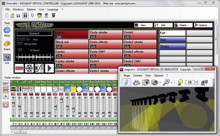Actual product image Sushi DMX DS Compact Controller,Lighting Control,Software,Control Software,Interface