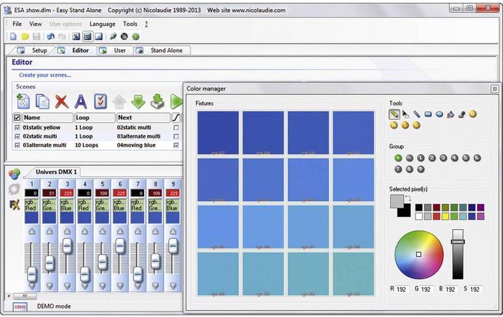 Actual product image Sushi DMX DS Compact Controller,Lighting Control,Software,Control Software,Interface