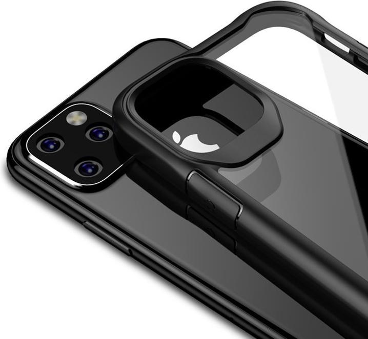Immagine prodotto Crong Cover trasparente ibrida per iPhone 11 Pro (nero) (Apple iPhone 11 Pro)