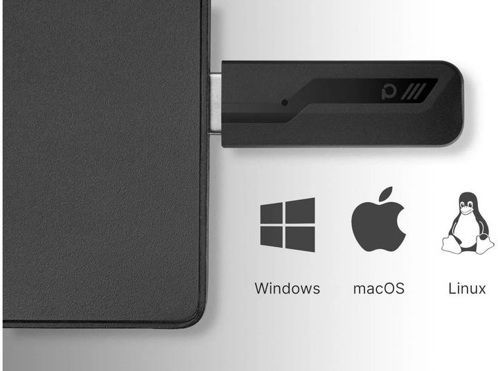 Image du produit Dresden Elektronik Clé USB sans fil ZigBee ConBee III, couleur détaillée : noir
