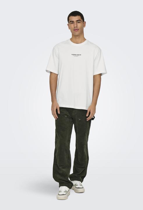 Actual product image Only & Sons Onscurated Rlx Print Ss Tee Noos (L)