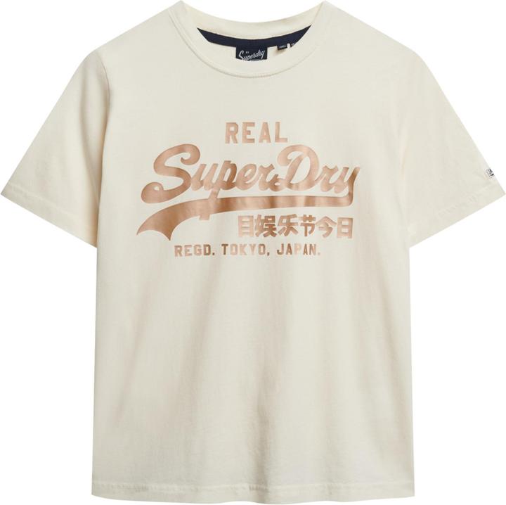 Actual product image Superdry Vl Metallic Tee (16)