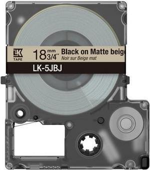 Produktbild Epson Matte Beige/Black 18mm LK-5JBJ (1.80 cm, Beige)