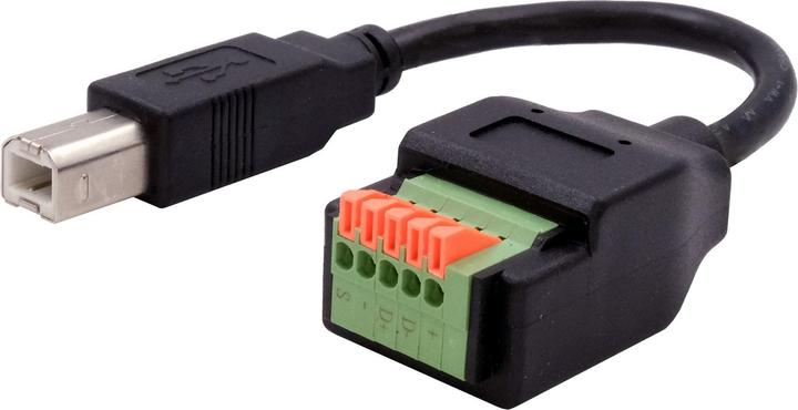 Produktbild Exsys USB-B Terminal Block Adapter (USB-BC 1.2, 15 cm)