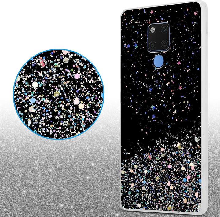 Actual product image Cadorabo TPU cover sparkling glitter (Mate 20)