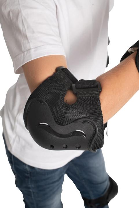 Actual product image New Sports Protector set (M, Wrist protectors, Knee pad, Elbow protectors, Unique specimen)