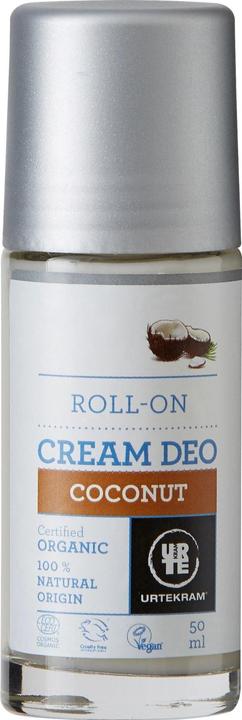 Urtekram Deo Roll-On Cream Coconut 50 ml (Roll-on, 50 ml)