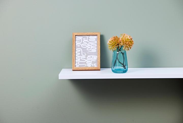 Produktbild Schou Wandregal 58 x 20 x 1.8 cm, Weiss (58 x 20 x 2 cm)