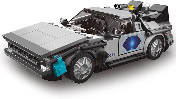 Produktbild Mould King Delorean DMC-12 Zeitreise-Auto mit Displaybox
