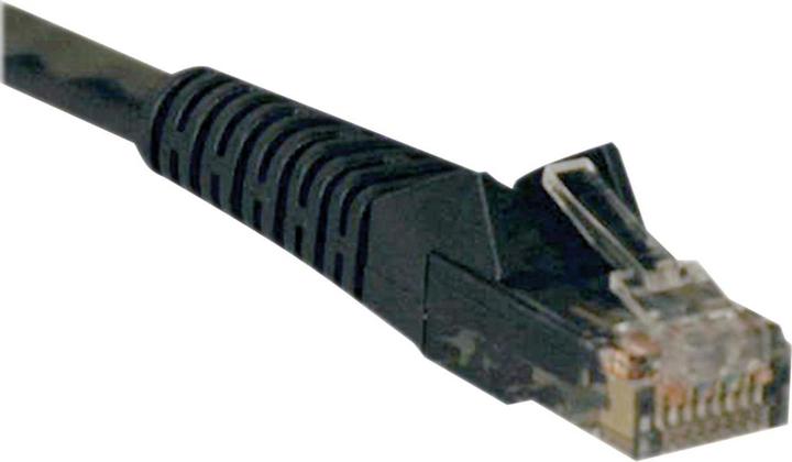 Actual product image Eaton Cat6 Gigabit Snagless Molded UTP Ethernet Cable RJ45 M/M Black 3.05m (U/UTP, CAT6, 3.05 m)