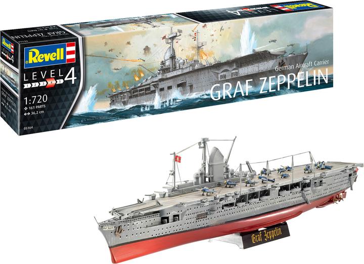 Produktbild Revell German Aircraft Carrier Graf Zeppelin
