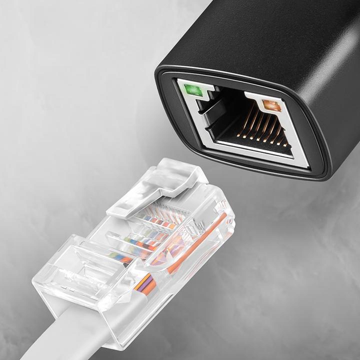 Produktbild Axagon ADE-AR, USB-A 3.2 Gen 1 - Gigabit Ethernet s????ov?? karta, Realtek 8153, auto instal (USB 3.0, RJ45 Gigabit Ethernet (1x))