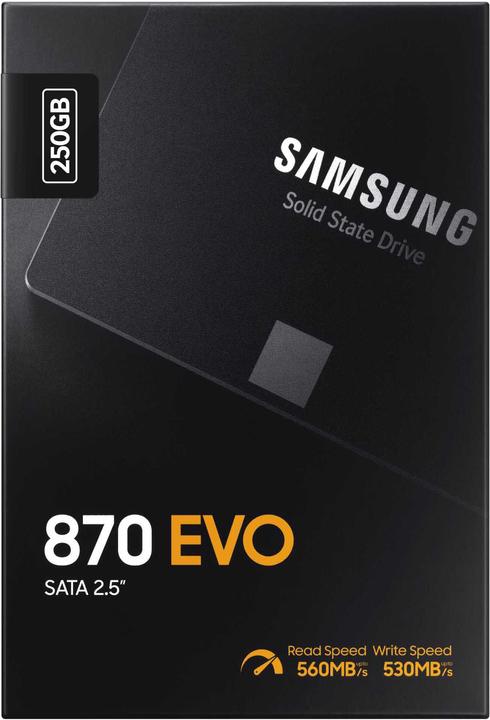 Productafbeelding Samsung 870 EVO (250 GB, 2.5")