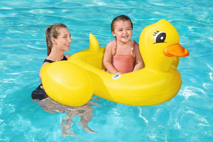 Actual product image Bestway 34151 Float for babies yellow children boat
