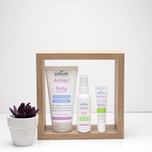 Actual product image Salcura Skincare Antiac Daily Face Wash Facial Cleansing Gel 150 ml Unisex (Gel, 150 ml)